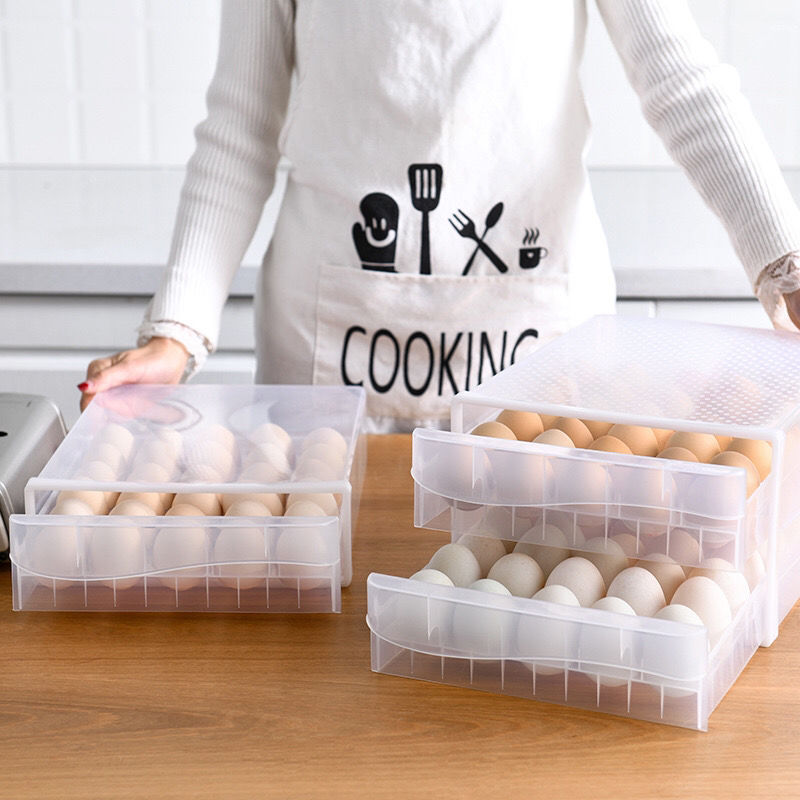 Lisslune | Smart Organizer Egg Storage Container