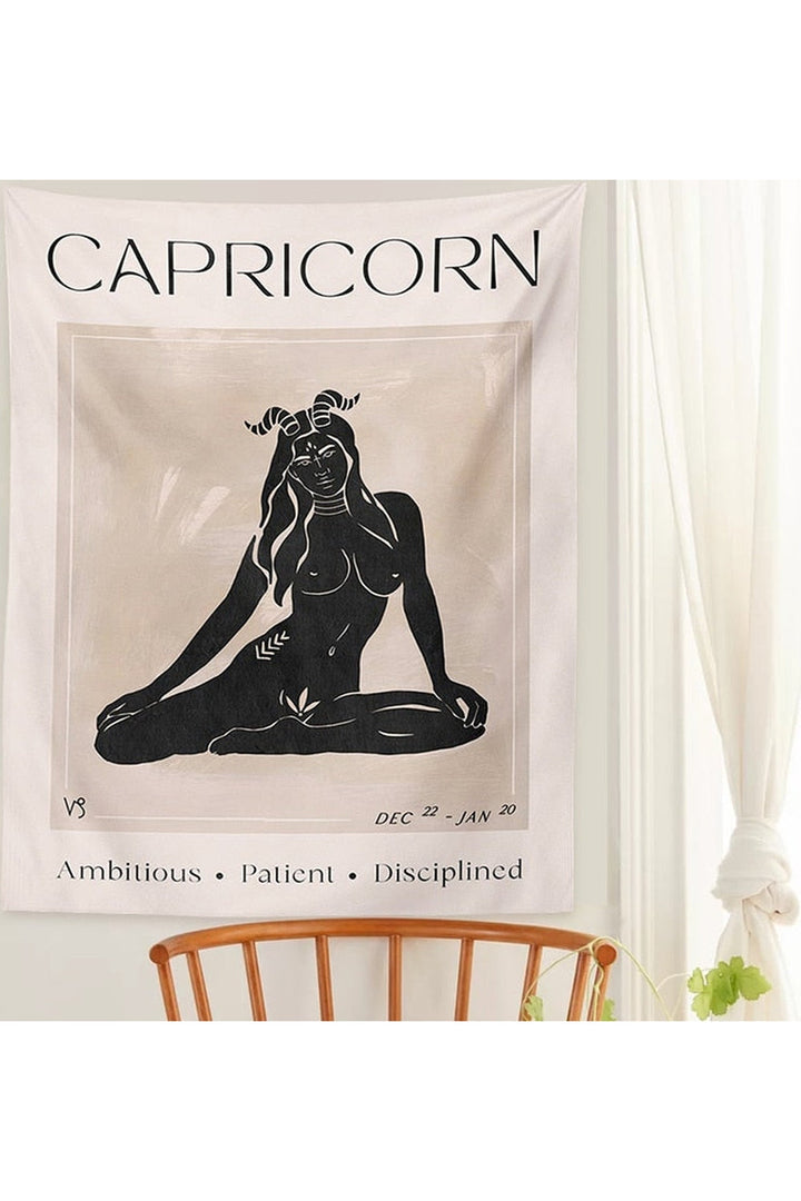 Lisslune | Power' Zodiac Sign Tapestry