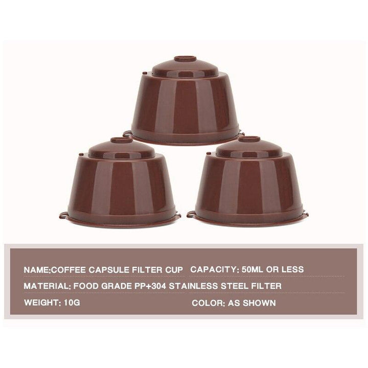 Lisslune | Reusable Coffee Capsules (6 pieces + accessories)
