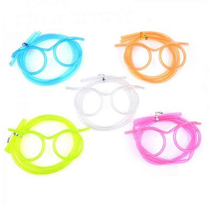Lisslune | Funny flexible glasses straw
