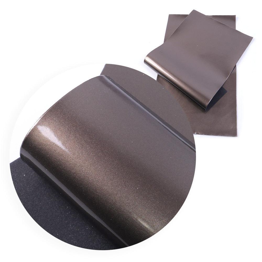 Lisslune | Lustrous Pearl PU Leather Sheets for elegant DIY projects