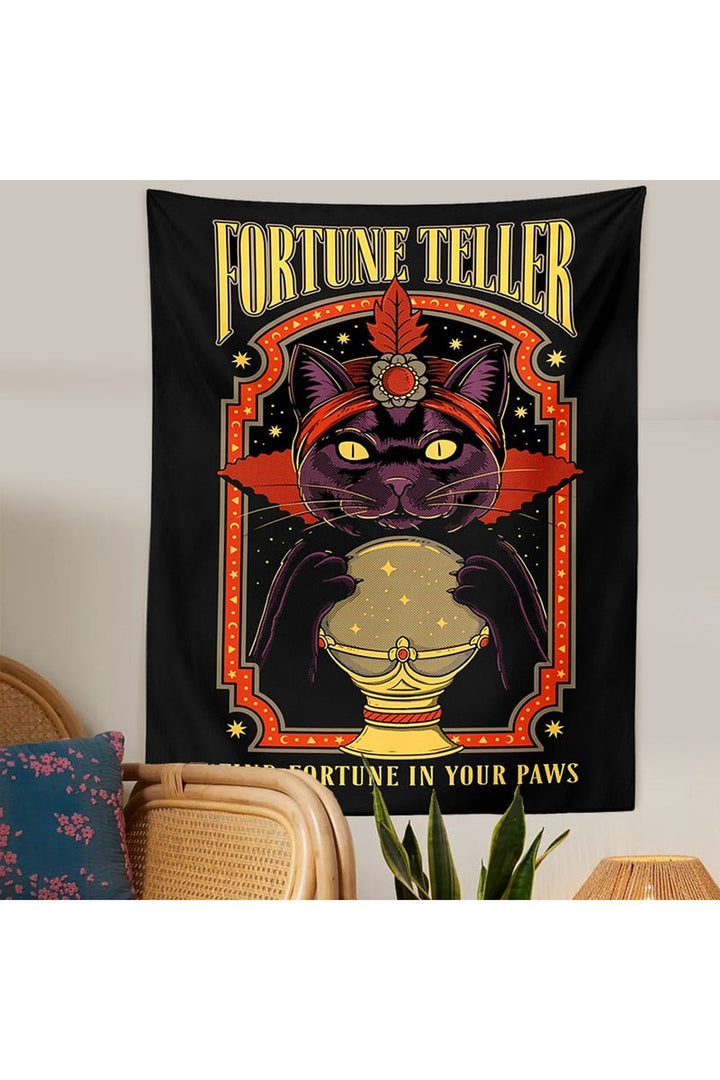 Lisslune | Demonic Raccoon Tapestry
