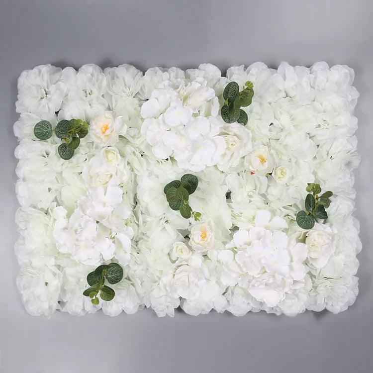 Lisslune | Elegant Flower Wall Art Handmade with Cotton, Silk and Artificial Flowers