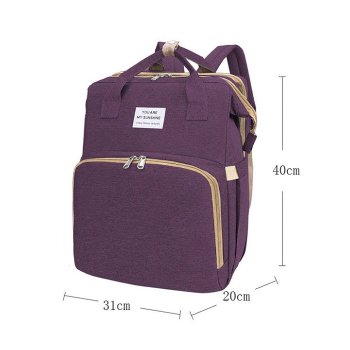 Lisslune | Multifunctional diaper bag with bed function