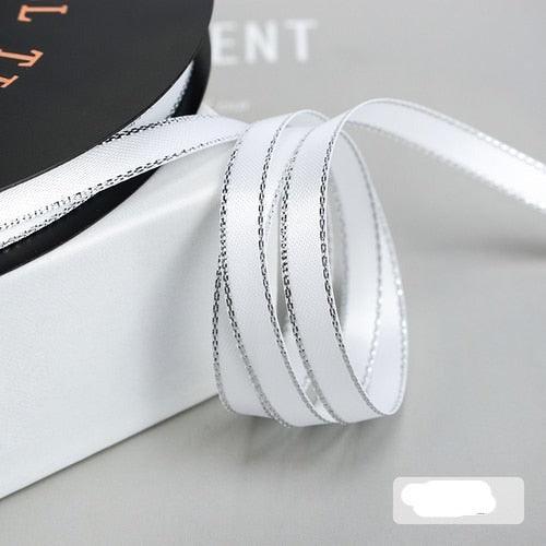 Lisslune | Luxe shimmering satin craft ribbon collection - 50 yards premium quality for DIY masterpieces