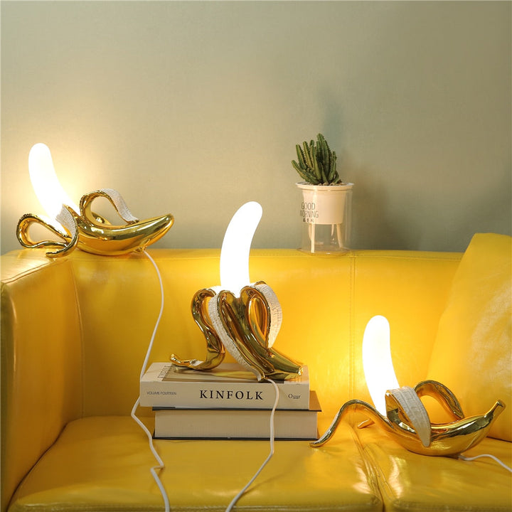Lisslune | GoldenBanana - Elegant Art Deco Table Lamp