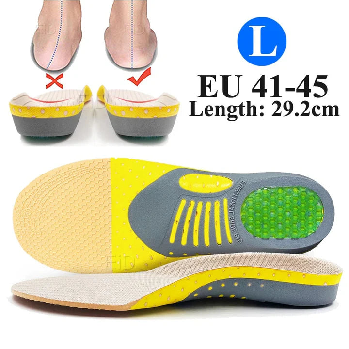 Lisslune | Orthopedic shoe insoles for flat feet