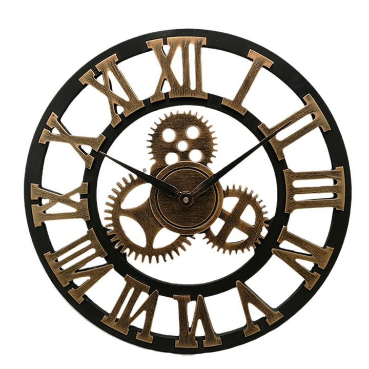Lisslune | Handmade Oversized 3D Retro Decorative Wall Clock