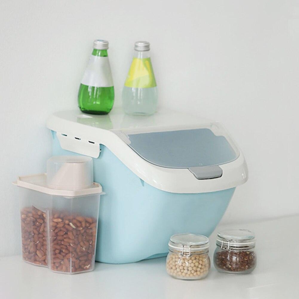 Lisslune | 6 kg airtight rice storage container with practical flip lid