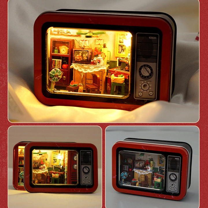 Lisslune | Mini Mansion Wooden Furnished Doll House