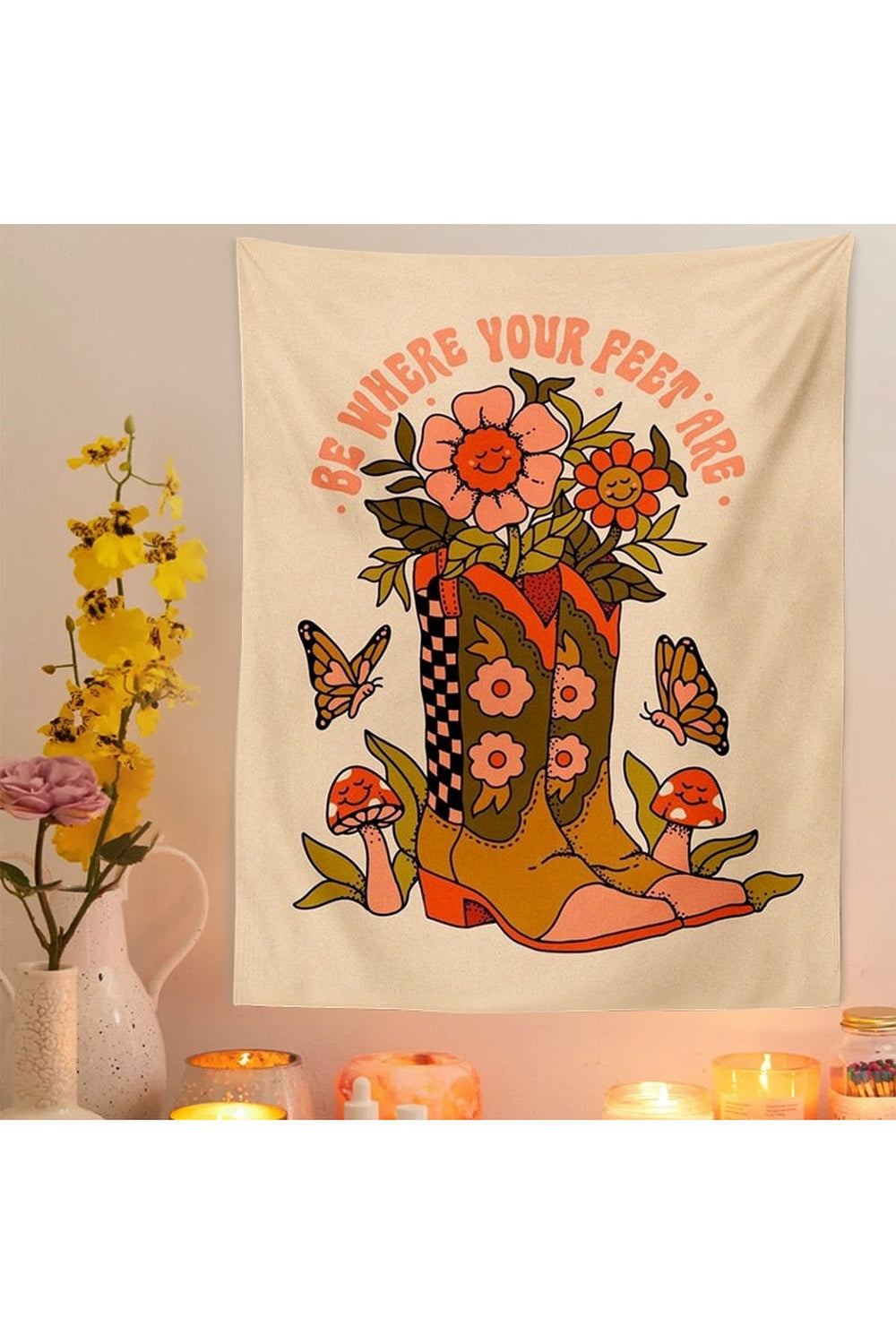 Lisslune | And Girls Inspired Tapestry