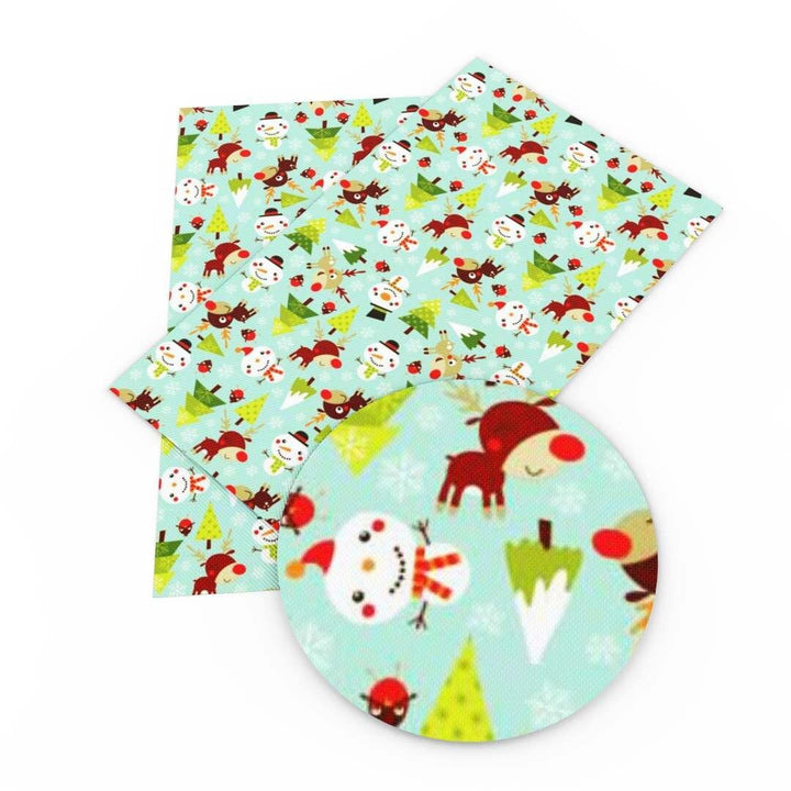 Lisslune | Festive Leather Craft Kit: DIY Earrings and Bows Set
