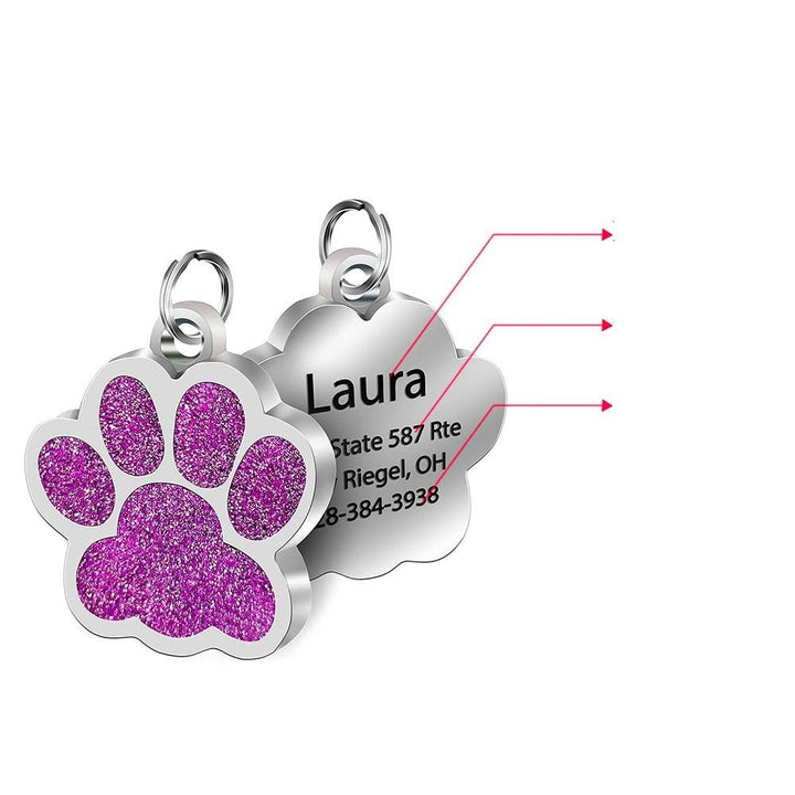 Lisslune | Personalized cat and dog collar tags