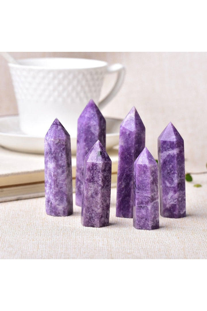 Lisslune | Natural lepidolite crystal