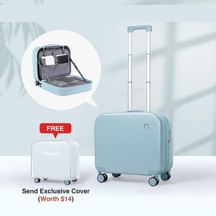 Lisslune | Sleek and Stylish Women's Premium Patent Spinner Carry-On for Modern Travelers
