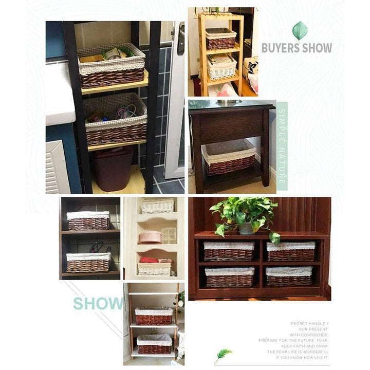 Lisslune | Eco-Chic handwoven willow storage baskets - sustainable style for every room