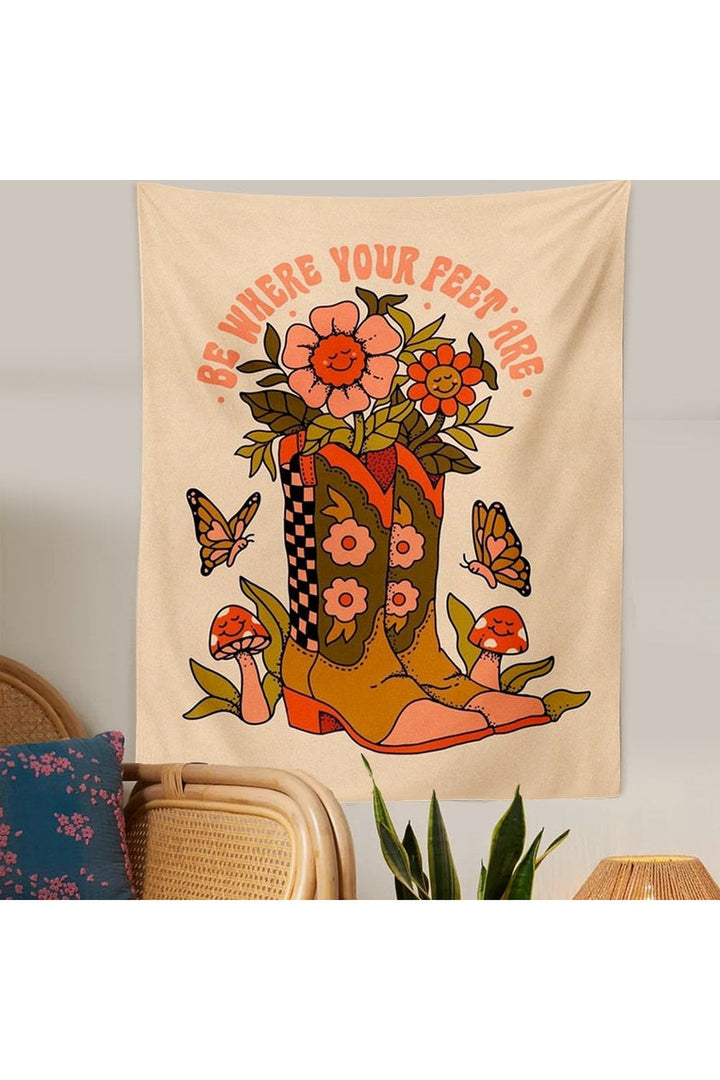 Lisslune | And Girls Inspired Tapestry