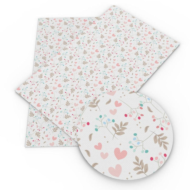 Lisslune | Floral Fantasy Synthetic Leather Craft Kit - Ignite your DIY imagination