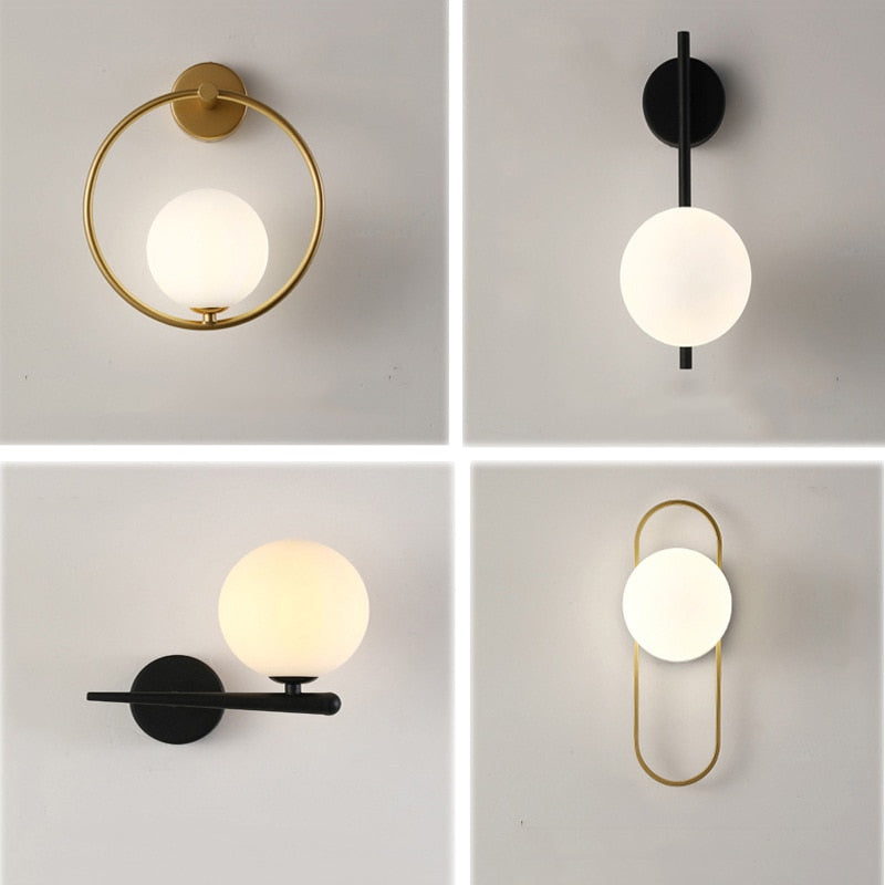 Lisslune | BulbAura - Scandinavian Wall Lamp