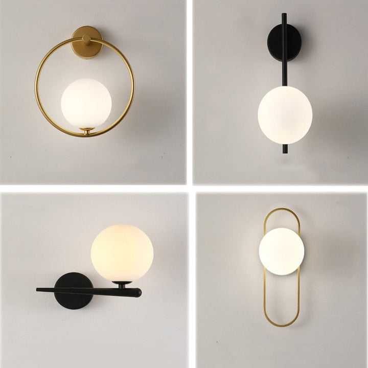 Lisslune | BulbAura - Scandinavian Wall Lamp