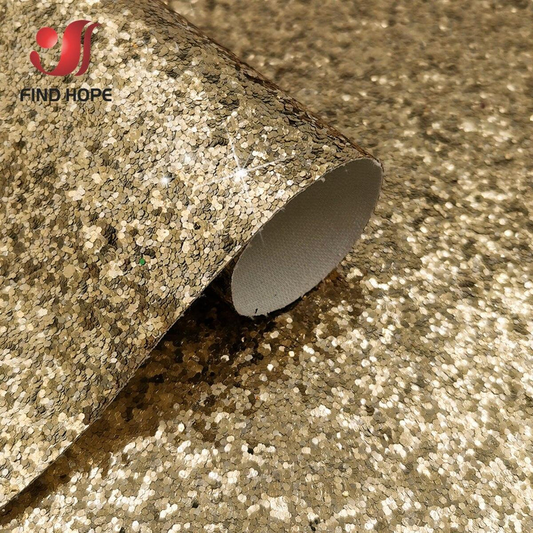 Lisslune | Sparkling Rainbow Luxury Vinyl Leather Fabric - Essential for creative crafters