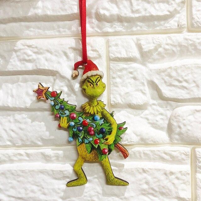 Lisslune | Grinch Christmas Tree Ornament Tag