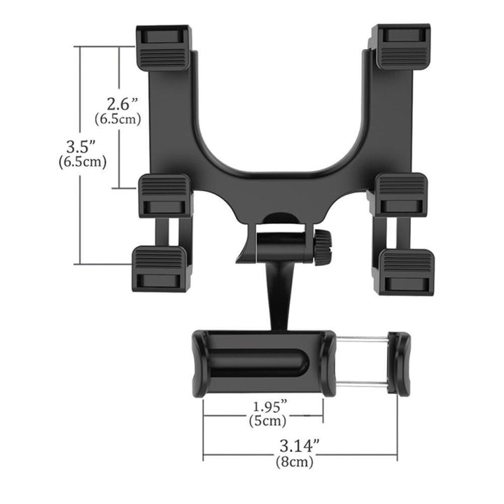 Lisslune | Car Rearview Mirror Phone Holder