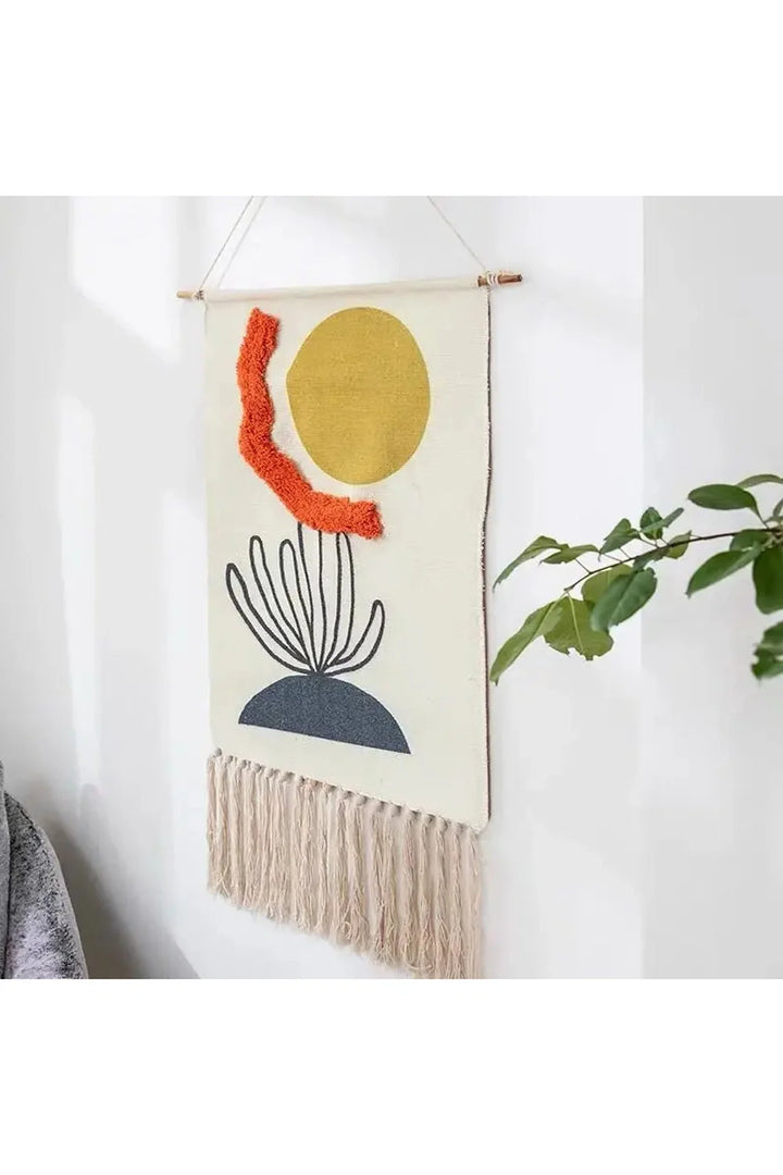 Lisslune | Rainbow Fabric Wall Hanging Tapestry