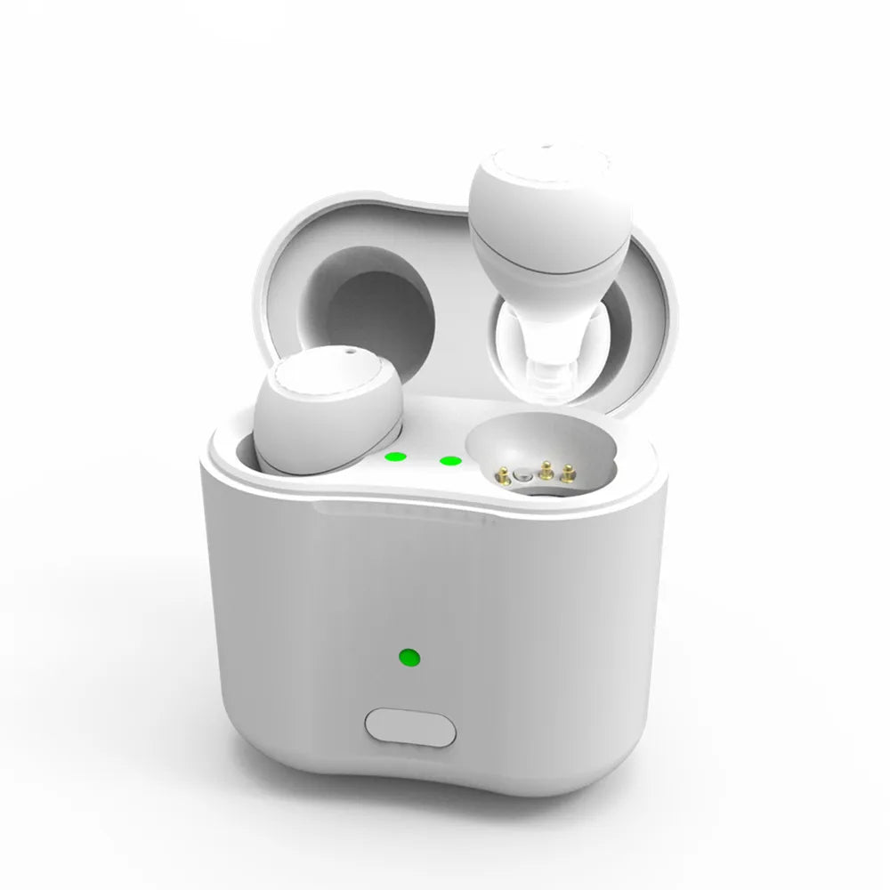Lisslune | ClearTone Rechargeable CIC Hearing Aid for Seniors and Adults