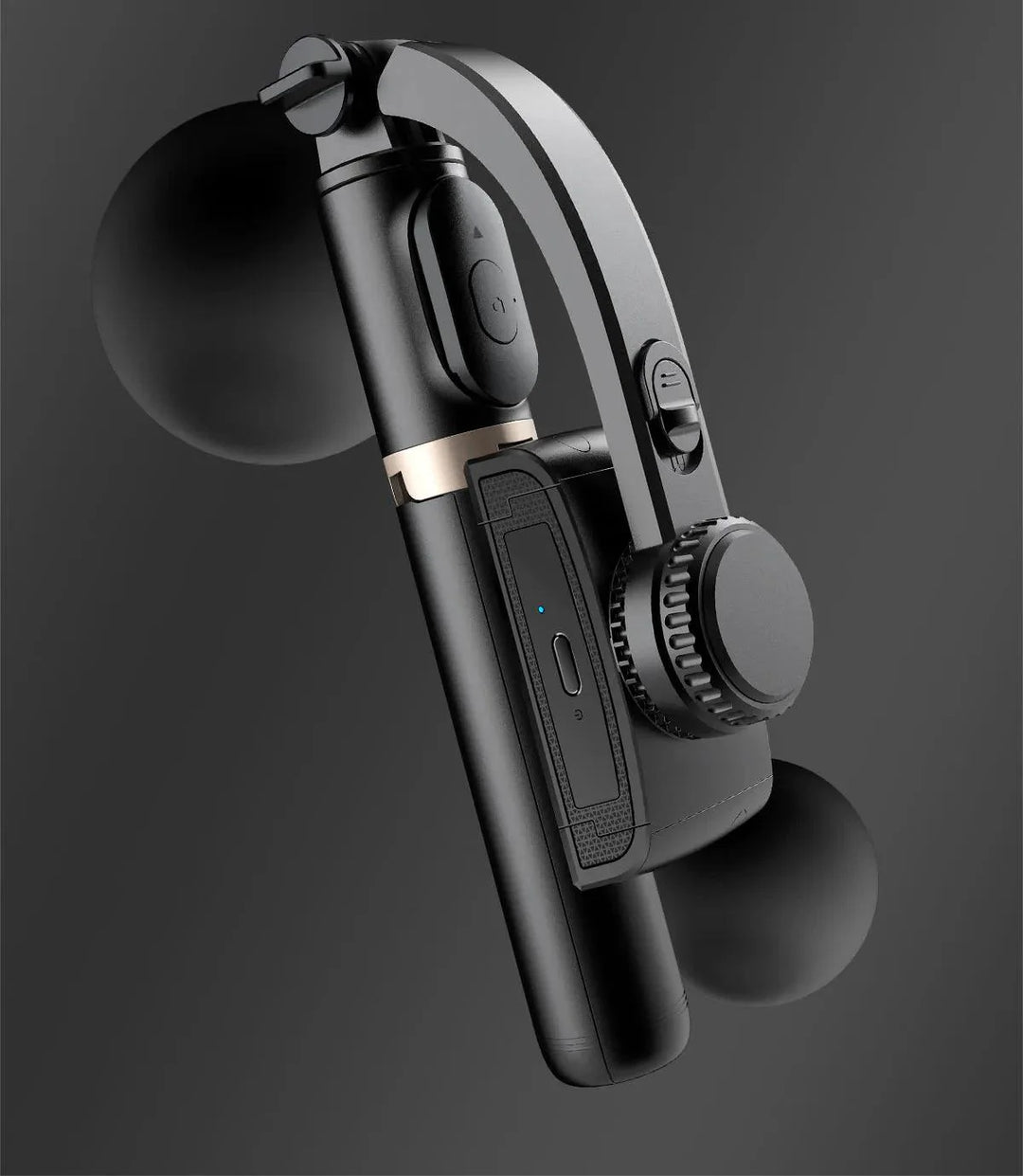 Lisslune | Smartphone Gimbal Stabilizer Kit with Bluetooth Tripod, Selfie Stick and Remote Control