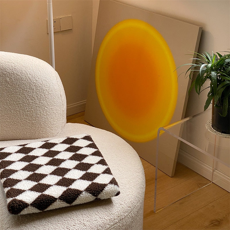 Lisslune | PlaidComfort - Classic Checked Pillow