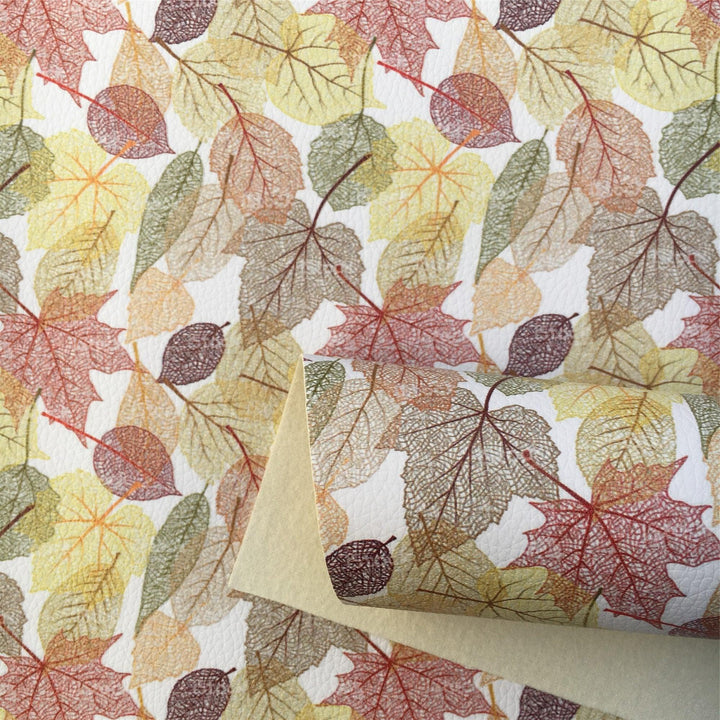 Lisslune | Vibrant Floral and Rainbow Faux Leather Craft Kit: Unleash your creativity