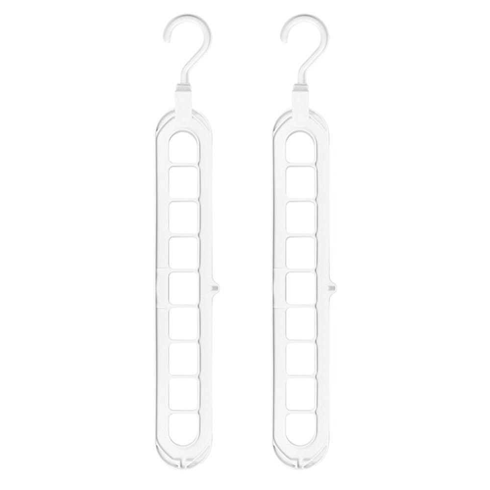 Lisslune | Chic circular 9-hole plastic closet organizer