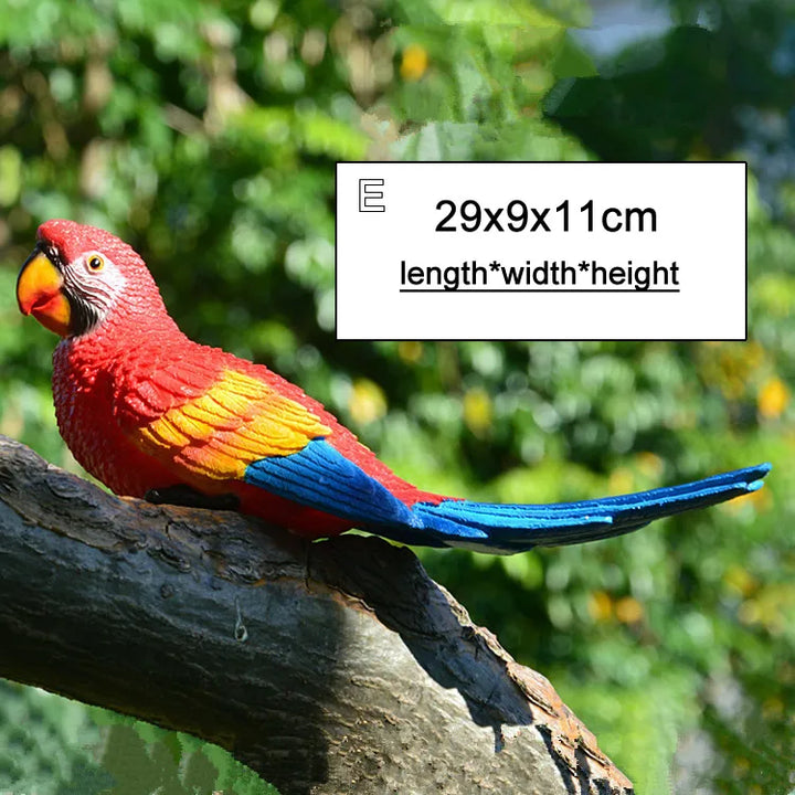 Lisslune | Tropical Vibe Parrot Tree Decor