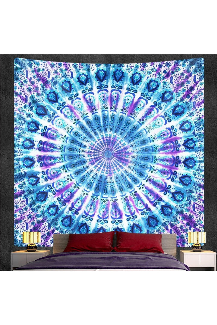Lisslune | Trippy Mandala Wall Tapestry