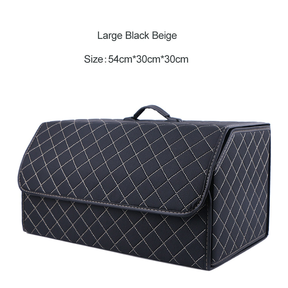 Lisslune | Leather trunk organizer