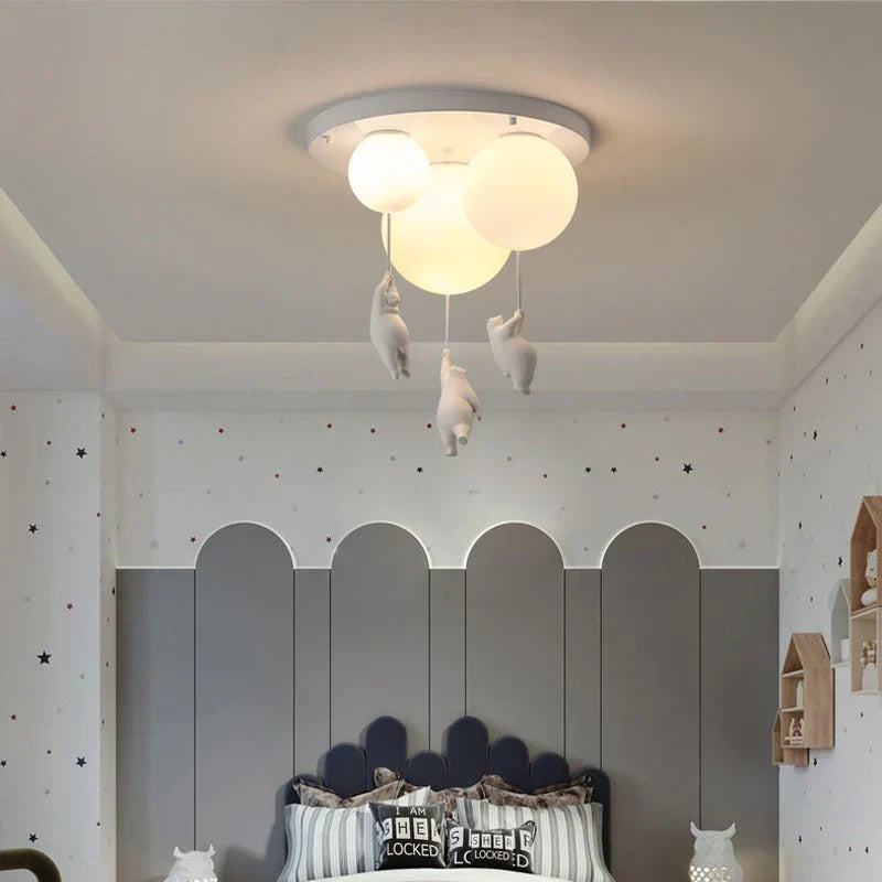 Lisslune | Hanging Bears Balloons Lamp