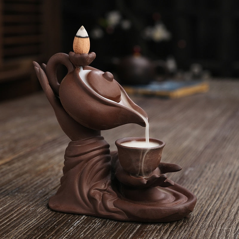 Lisslune | Zen Tea Backflow Incense Burner