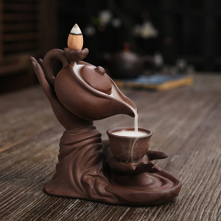 Lisslune | Zen Tea Backflow Incense Burner