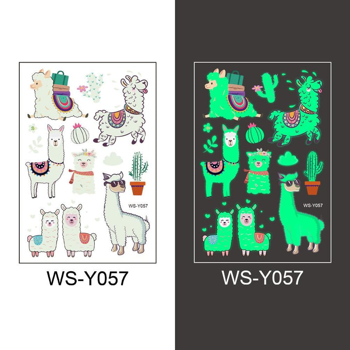 Lisslune | Temporary glowing children's tattoos