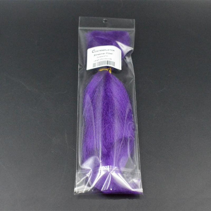Lisslune | Premium Fly-Tying Fiber Set: 12 Vibrant Colors for Creative Streamer Designs