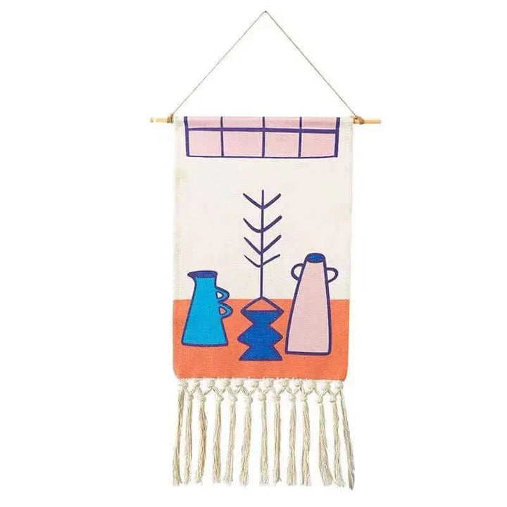 Lisslune | Macrame Hanging Cotton Rug