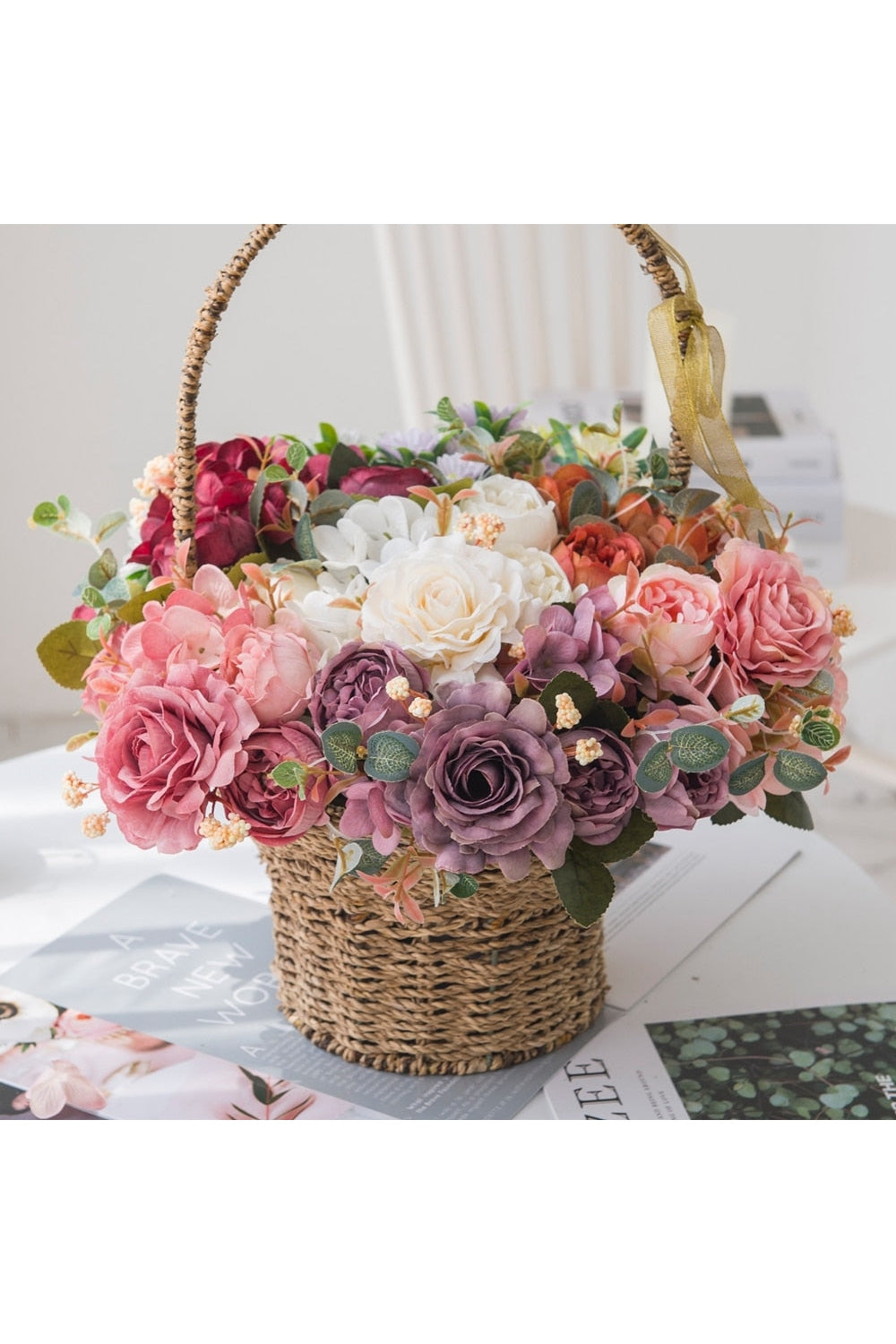 Lisslune | artificial rose display