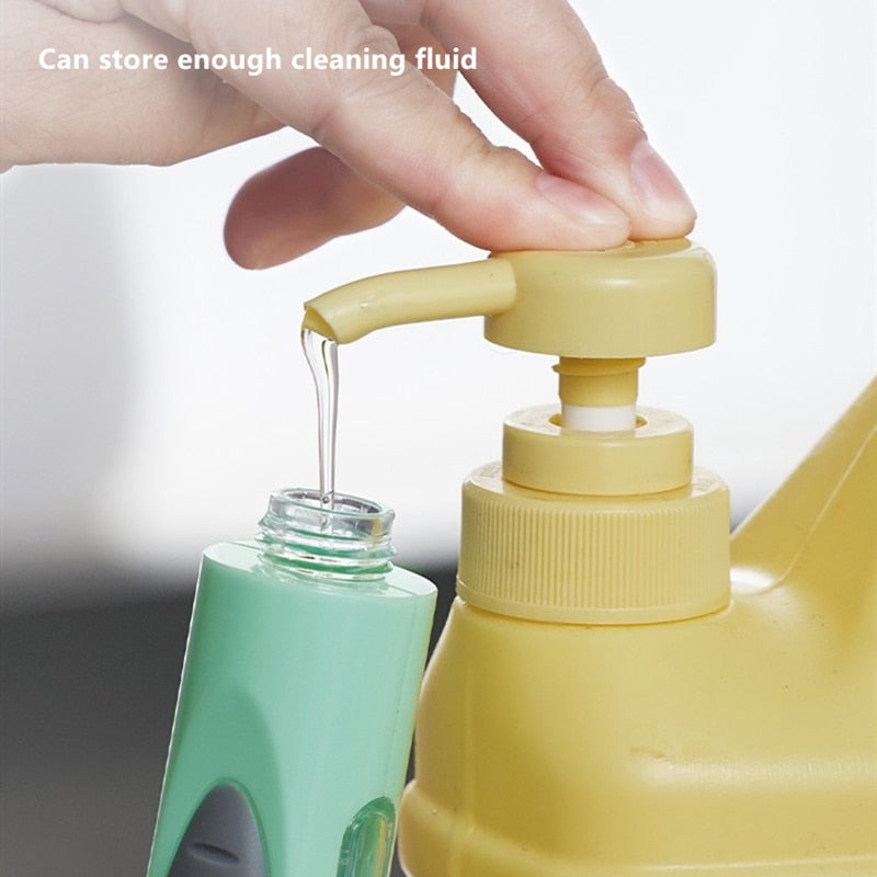 Lisslune | Soap Saver Long Handle Easy Dishwashing Brush