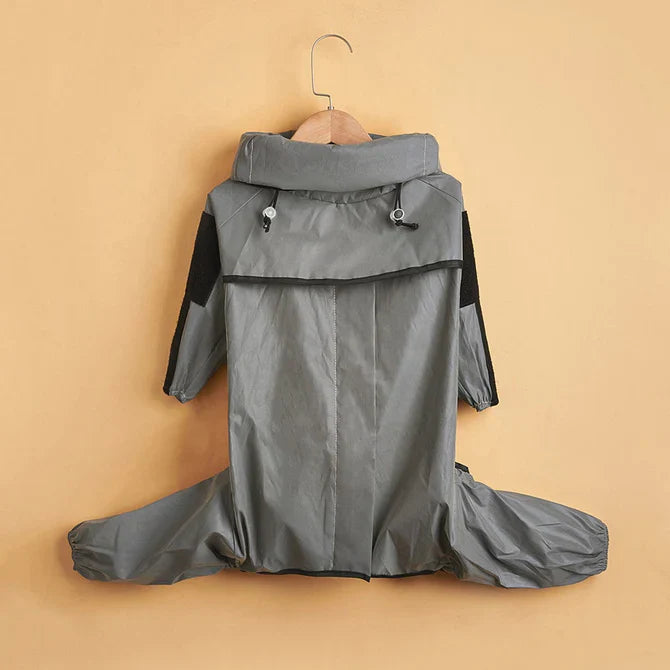 Lisslune | Waterproof Dog Coat with Legs – Reflective Dog Rain Jacket for Small & Large Breeds | Best Rain Coat for Dogs UK