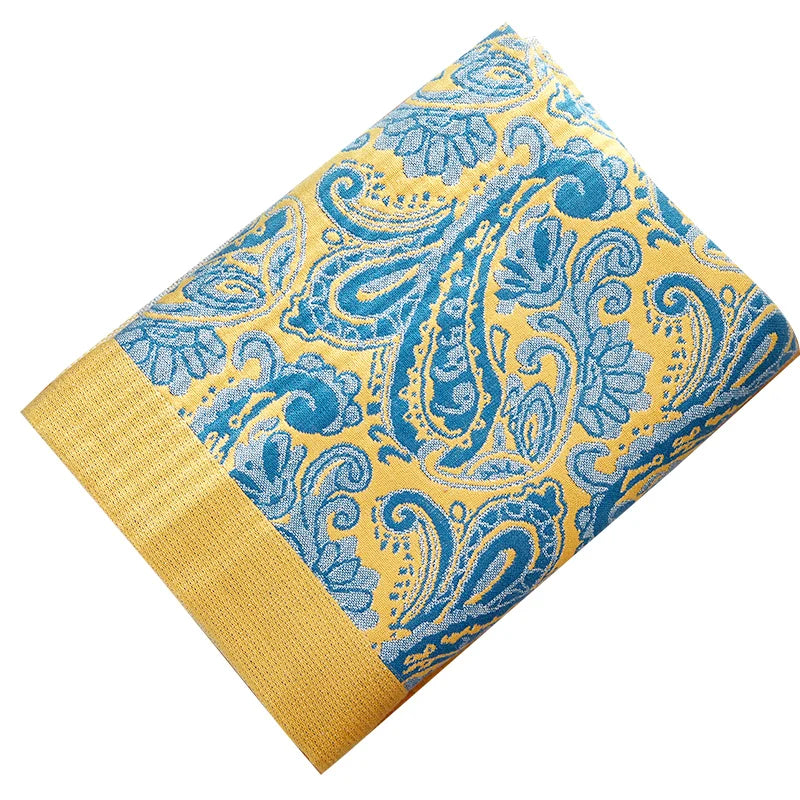 Lisslune | Paisley Print Blanket