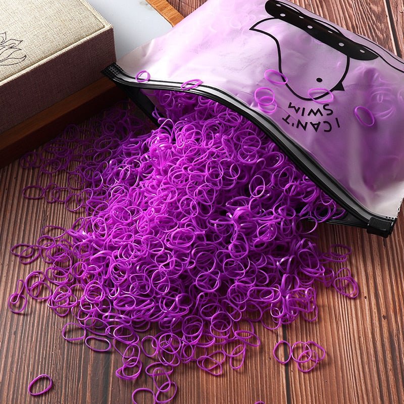 Lisslune | Mini hair bands for toddlers (1000 pieces)