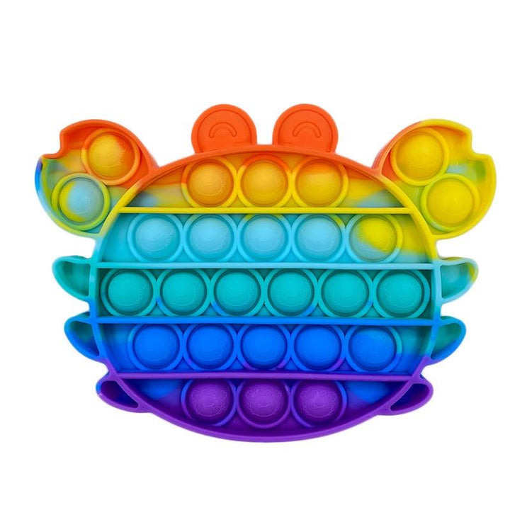 Lisslune | Plop It Rainbow Pop Up Fidget Game Finger Game