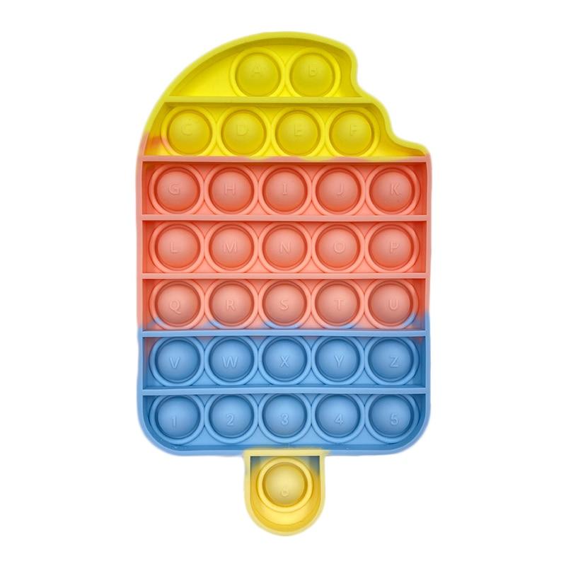 Lisslune | Plop It Rainbow Pop Up Fidget Game Finger Game