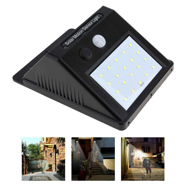 Lisslune | LED Solar Wall Light with Motion Sensor